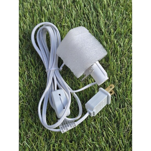 HTF Vtg Christmas Blow Mold Union Products Gray Santa Mouse (New Cord & LED Bulb - Picture 11 of 12